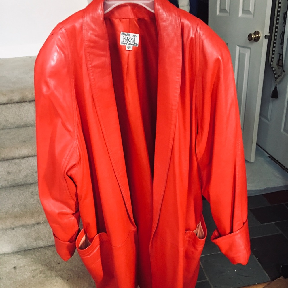 Wilson’s Leather Red Coat